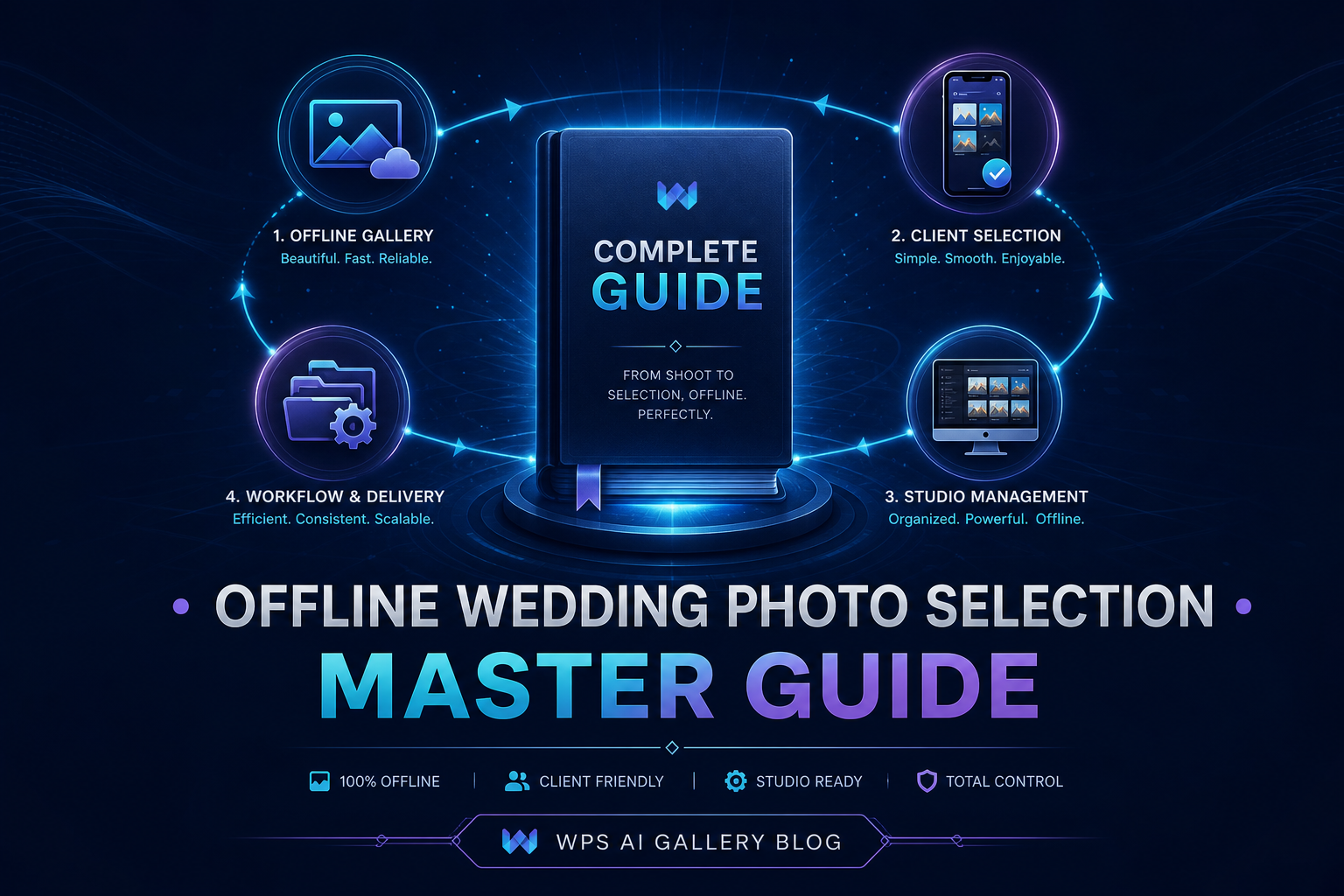 Complete guide to offline wedding photo selection for professional studios