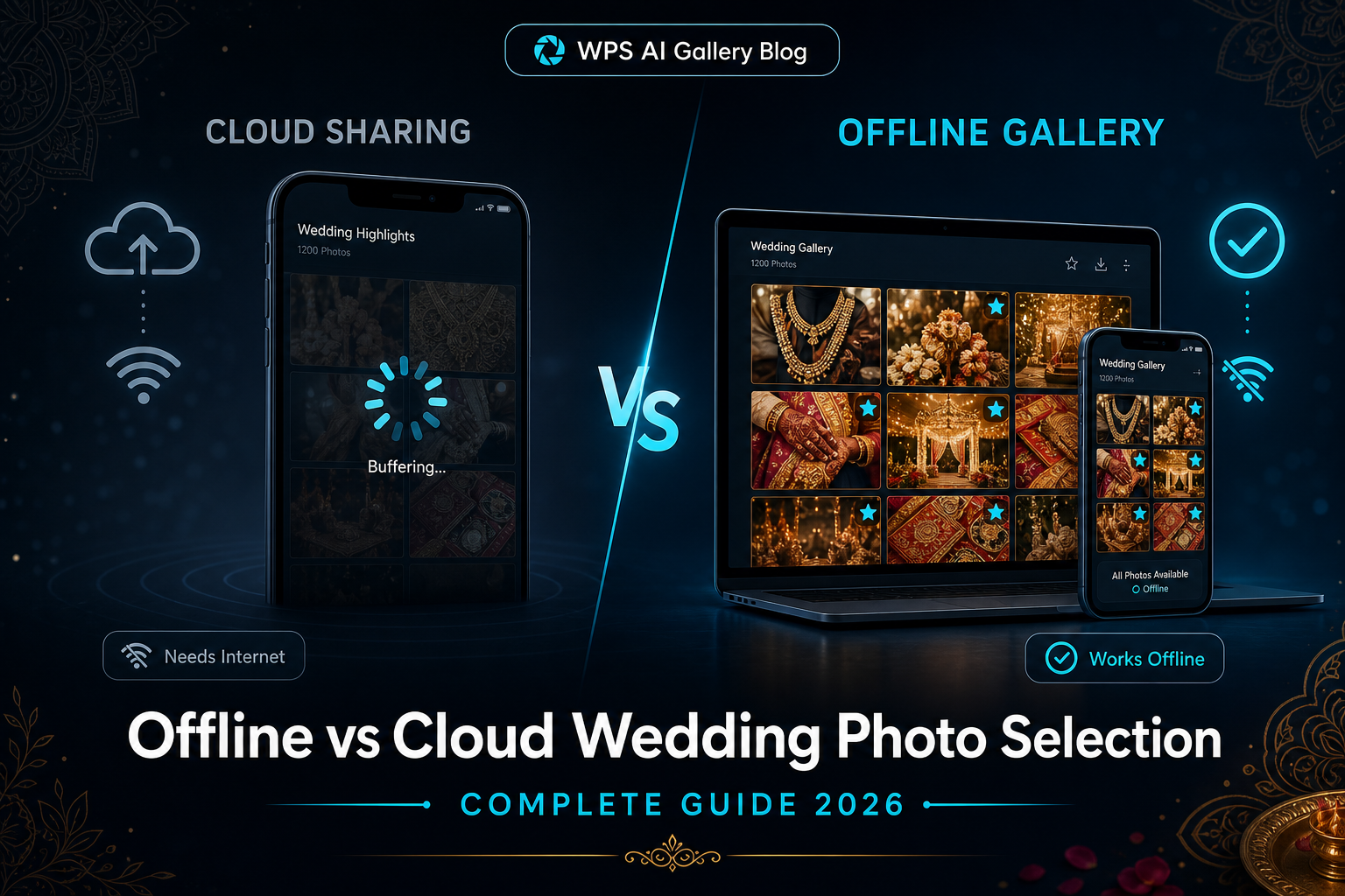 WPS AI Gallery 7.0 launch — offline HTML wedding galleries